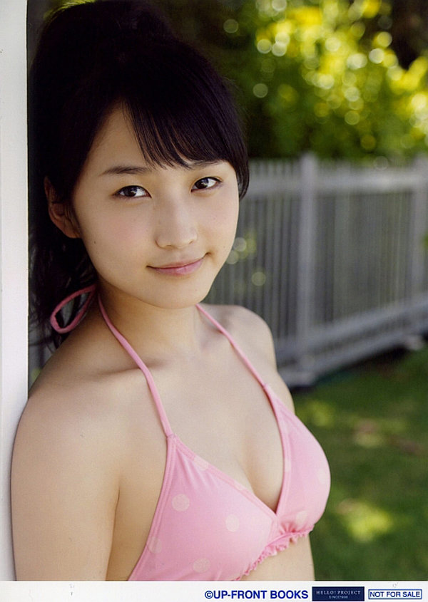 Riho there in the disgusting bikinis Sayu probably made her wear for her ow...
